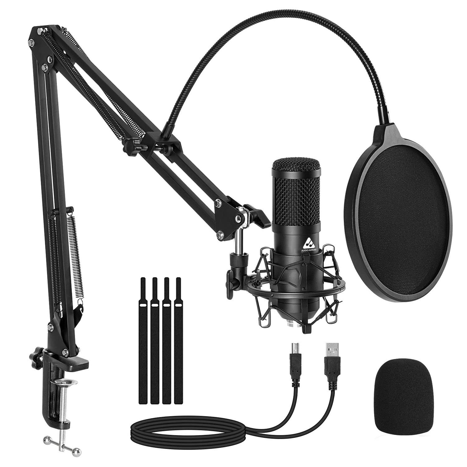 Elevate Your Audio Experience with the Audio Array AM-C1 USB Condenser Microphone Kit