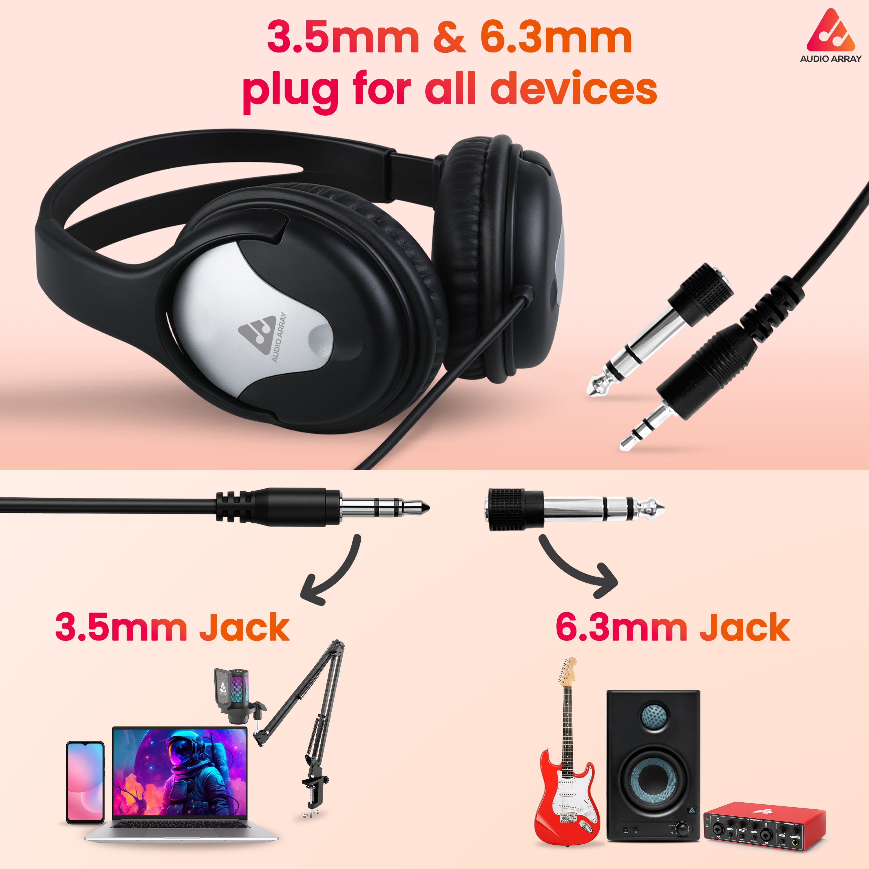 AH-40-SL Wired Over-Ear Headphones