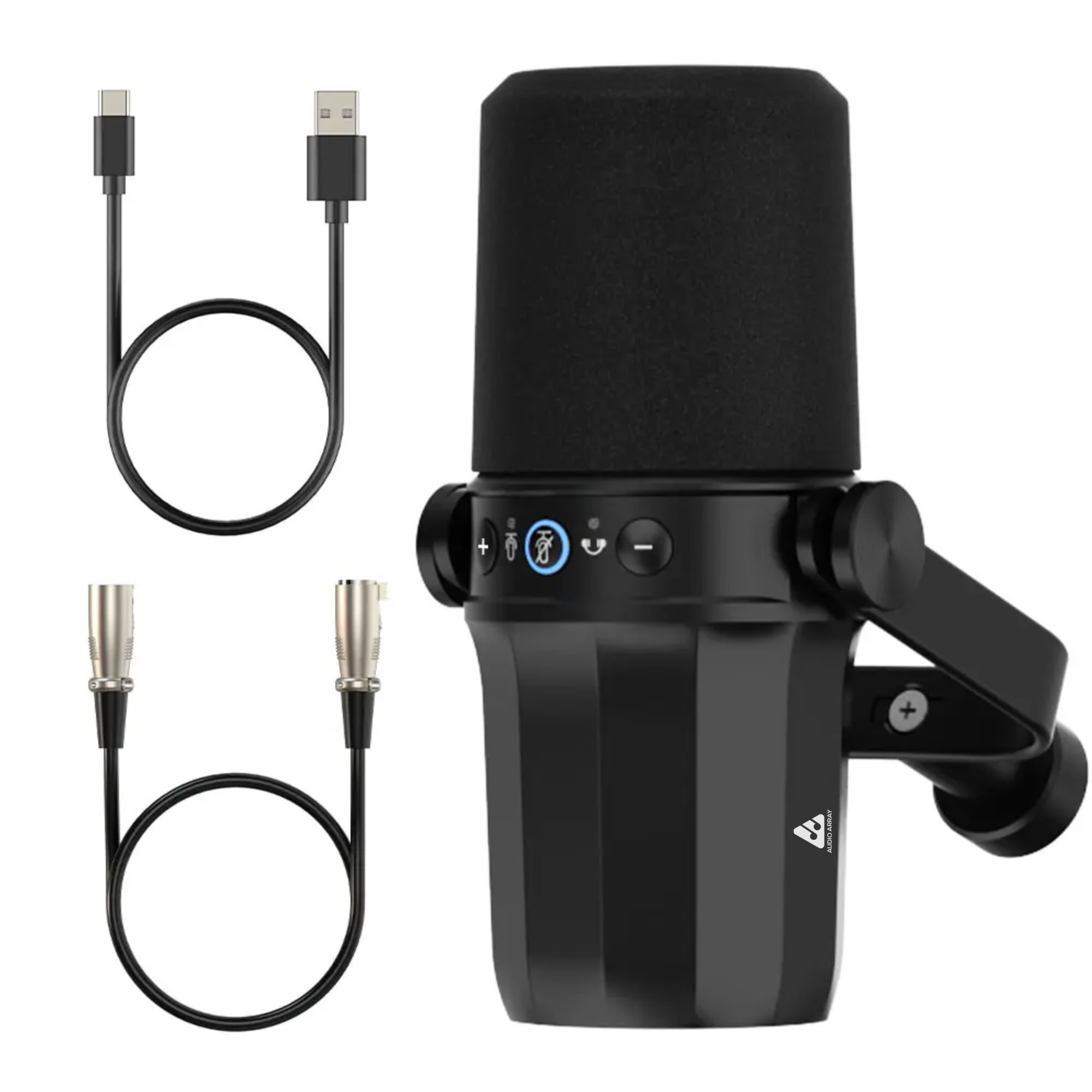 Audio Array AM-C11 Pro XLR/USB Professional Dynamic Microphone Kit