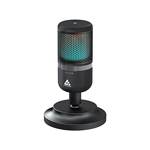 AM-C22 RGB USB Microphone with Stand