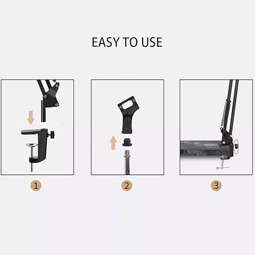 Audio Array Podcast Kit | USB/XLR Dynamic Mic with Boom Arm & Audio Interface | PB-09