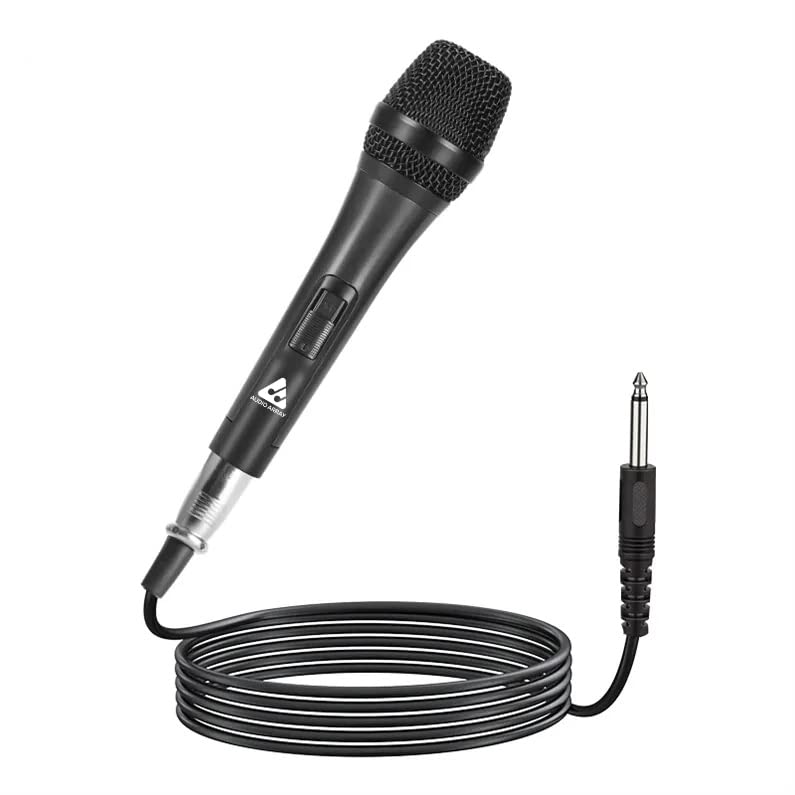 AM-C27 XLR to TRS Unidirectional Dynamic Handheld Karaoke Microphone sound