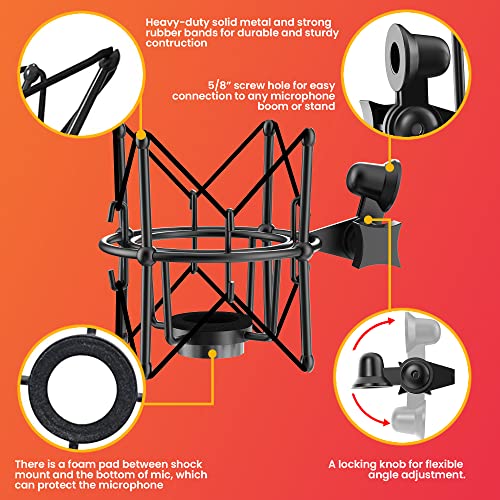Refurbished - Audio Array AA-04 Metal Spider Shock Mount for Condenser Microphone