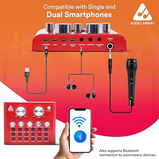 Audio Array Soundcard Singing Bundle GB-03
