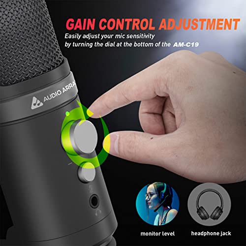 AM-C19 USB Condenser Microphone