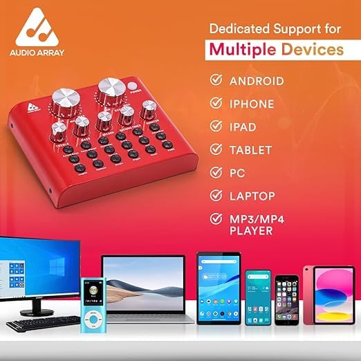 Audio Array Soundcard Singing Bundle GB-03