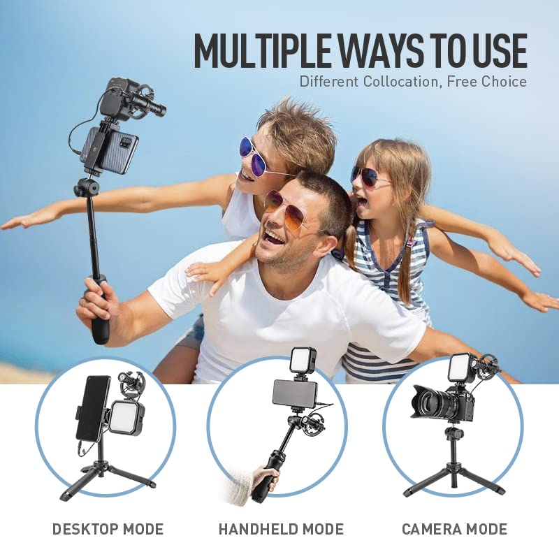 AM-C18 Vlogging Kit 6 in 1 Combo