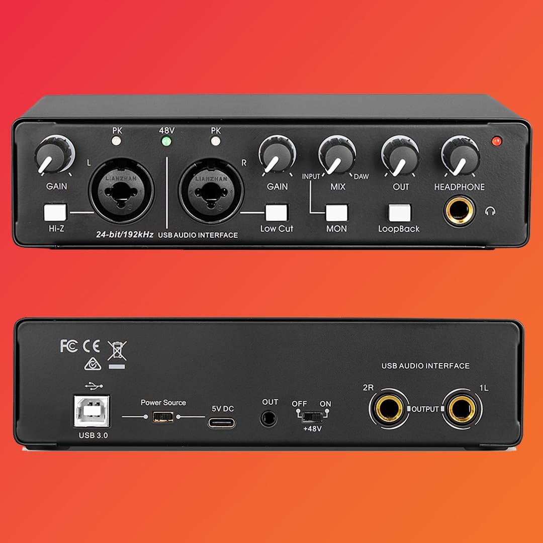 Refurbished - Audio Array AI-04 2x2 Audio Interface | Black