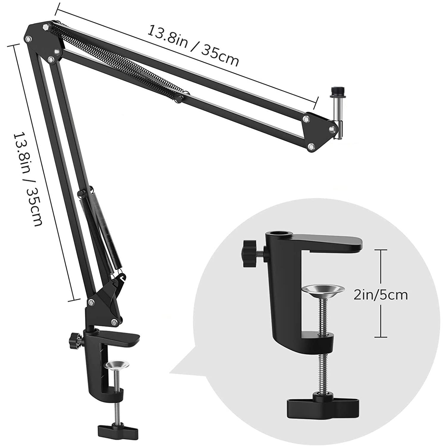 Refurbished - Audio Array USB Condenser Microphone with Boom Arm