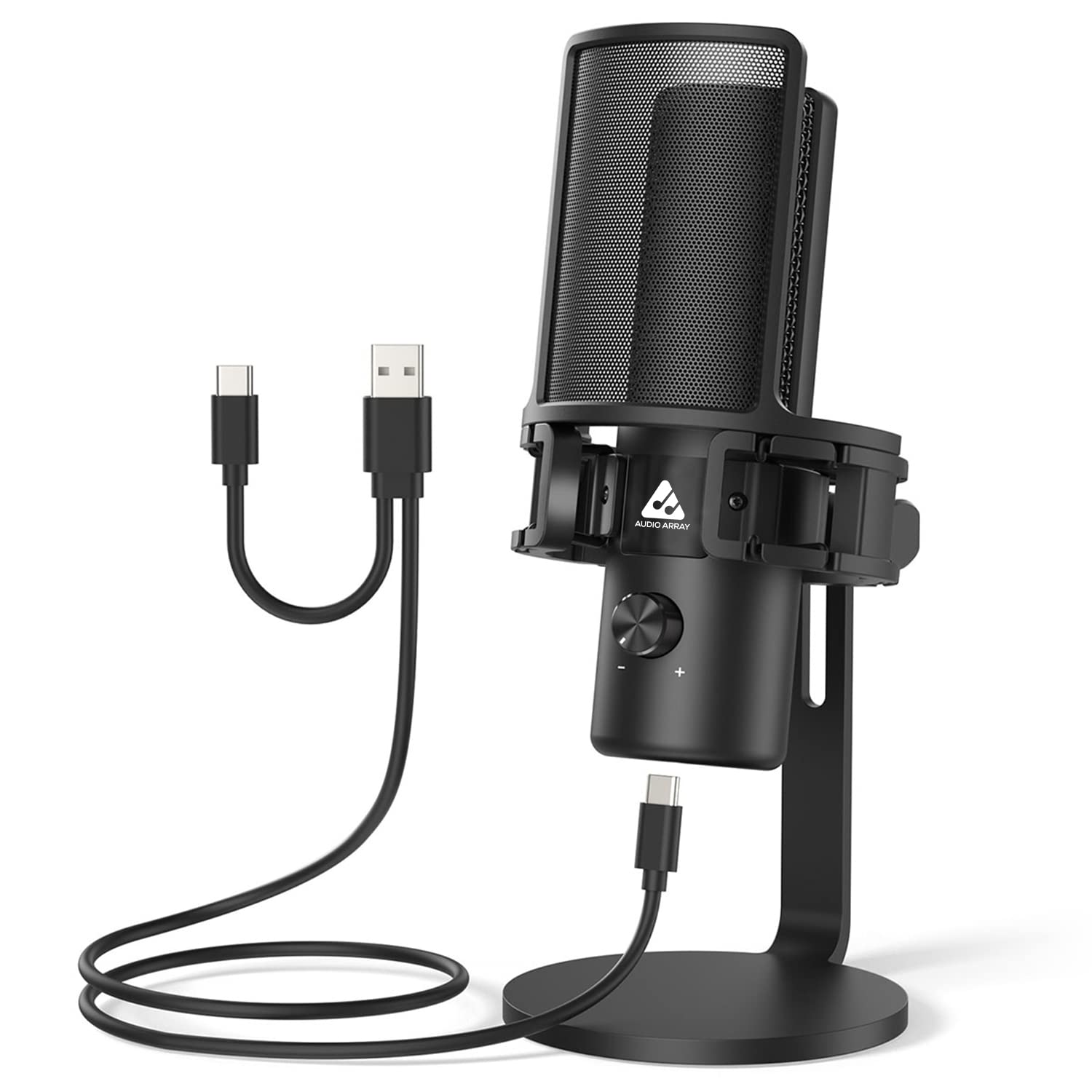 AM-C8 USB Plug & Play Condenser Microphone Kit