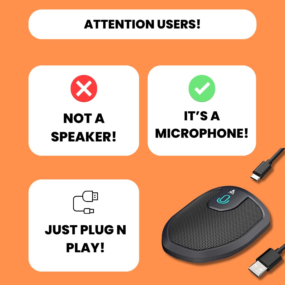 AM-C28 USB Plug & Play Conference Microphone