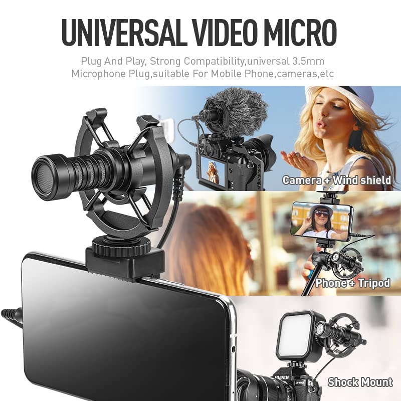 AM-C18 Vlogging Kit 6 in 1 Combo