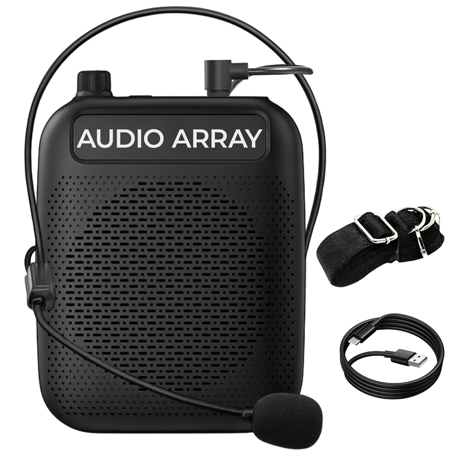 Audio Array AM-W47 Voice Amplifier, 10W Speaker & Wired Mic