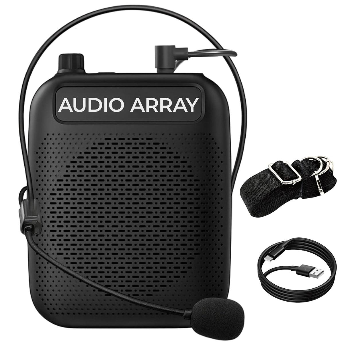 Audio Array AM-W47 Voice Amplifier, 10W Speaker & Wired Mic