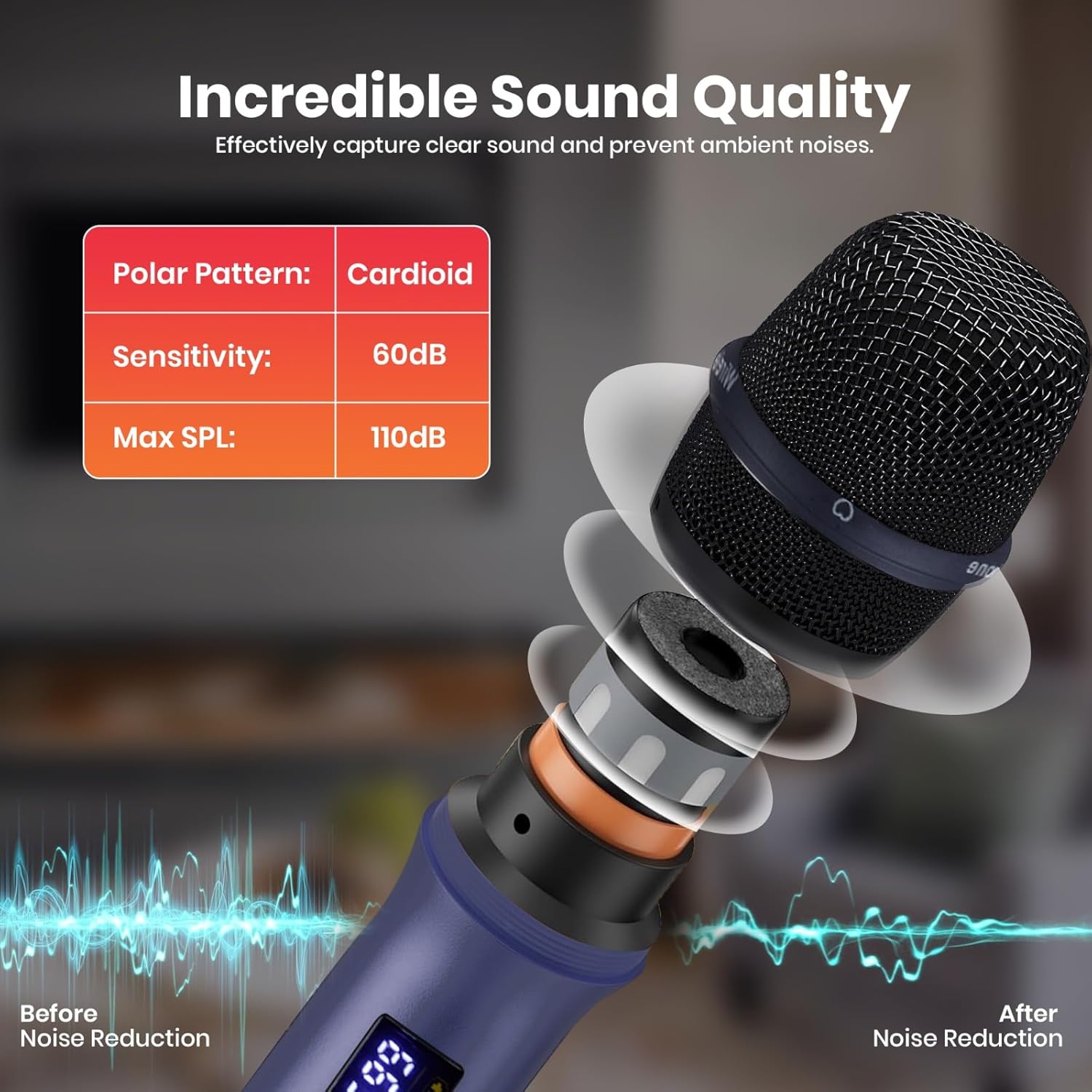 Buy Audio Array AM-W36 UHF Dual Wireless Premium Metal Microphone