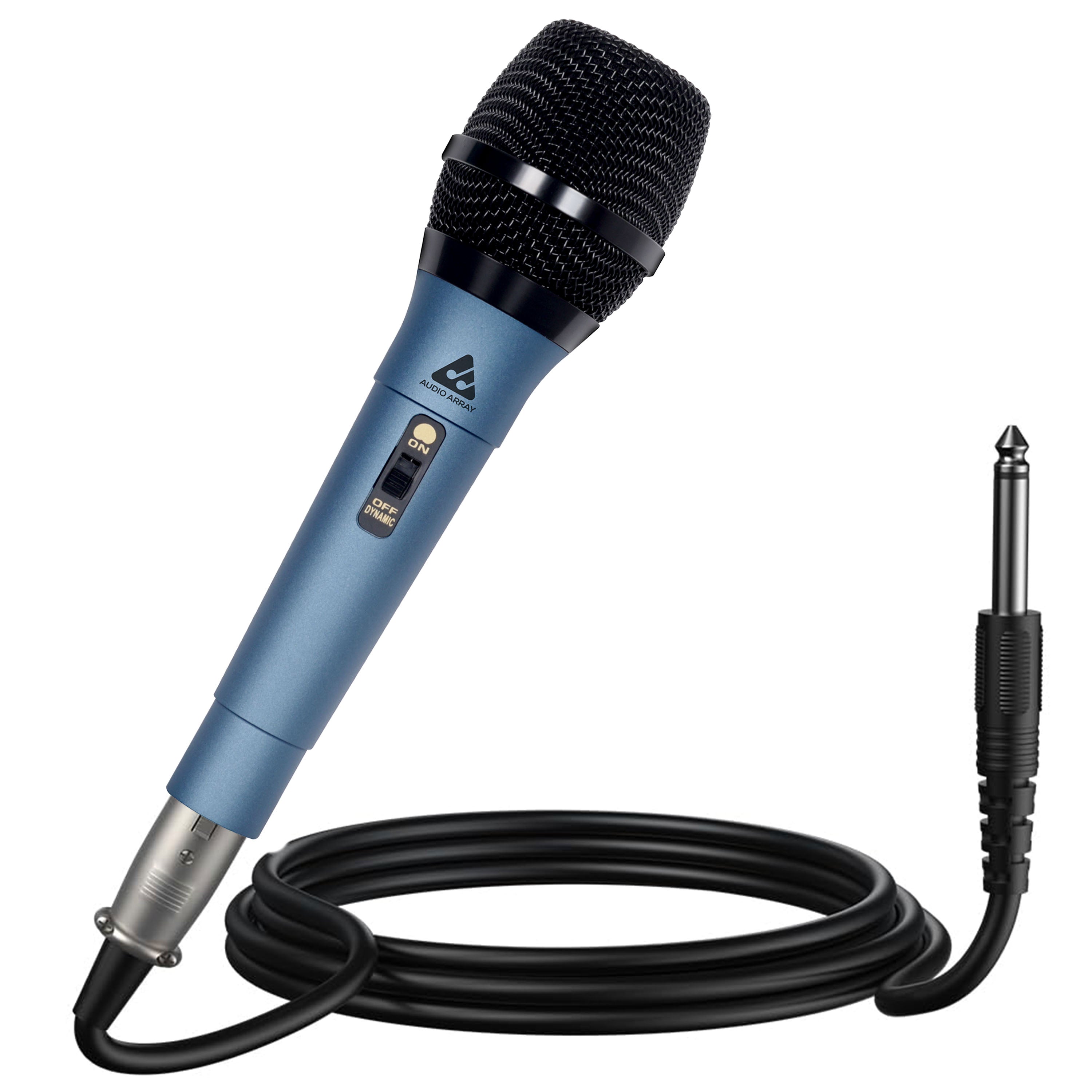 Audio Array Dynamic XLR to TRS Microphone | 24Bit/48kHz | Cardioid Pickup | AM-C49