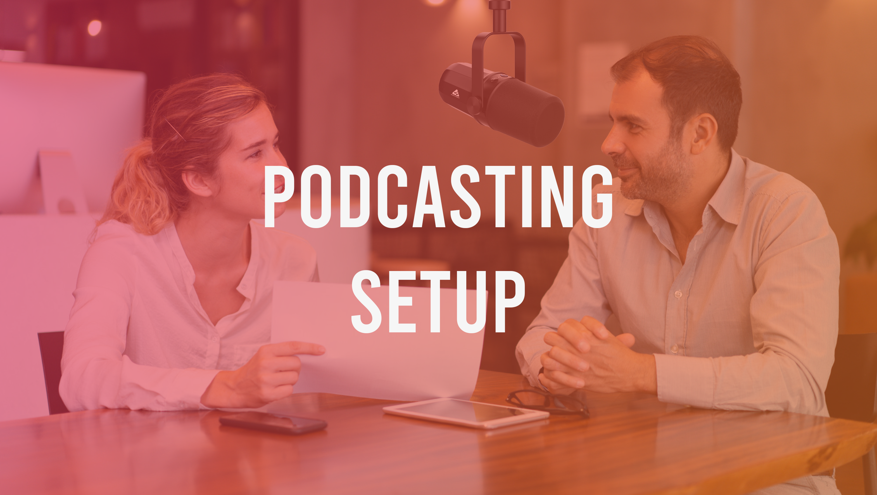 Audio Array Podcasting setup