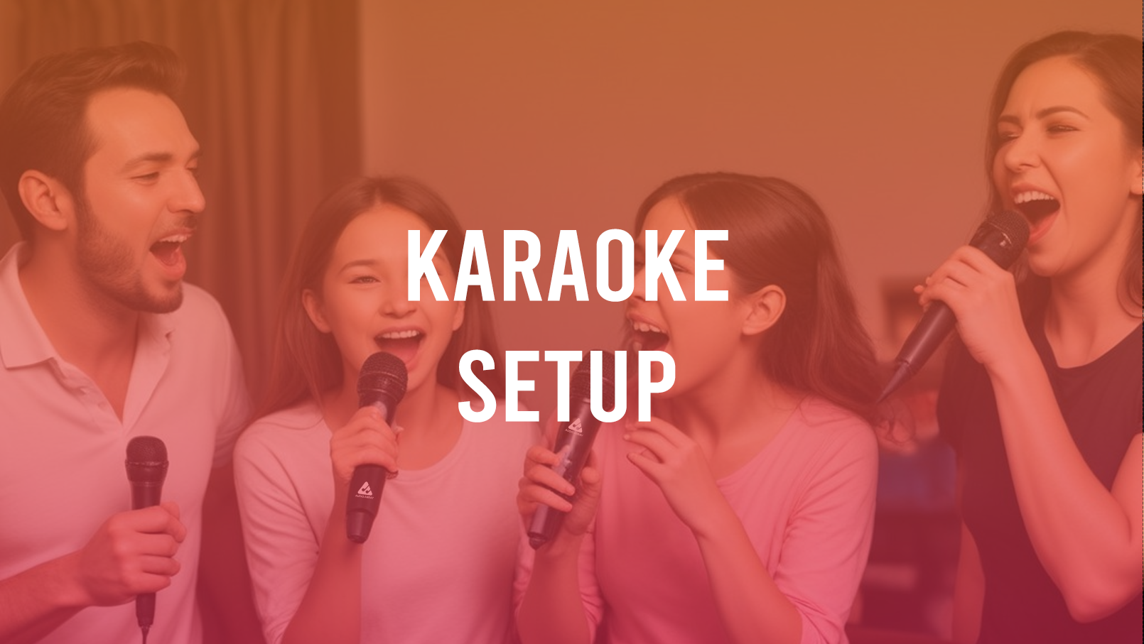 Audio Array Karaoke Setup