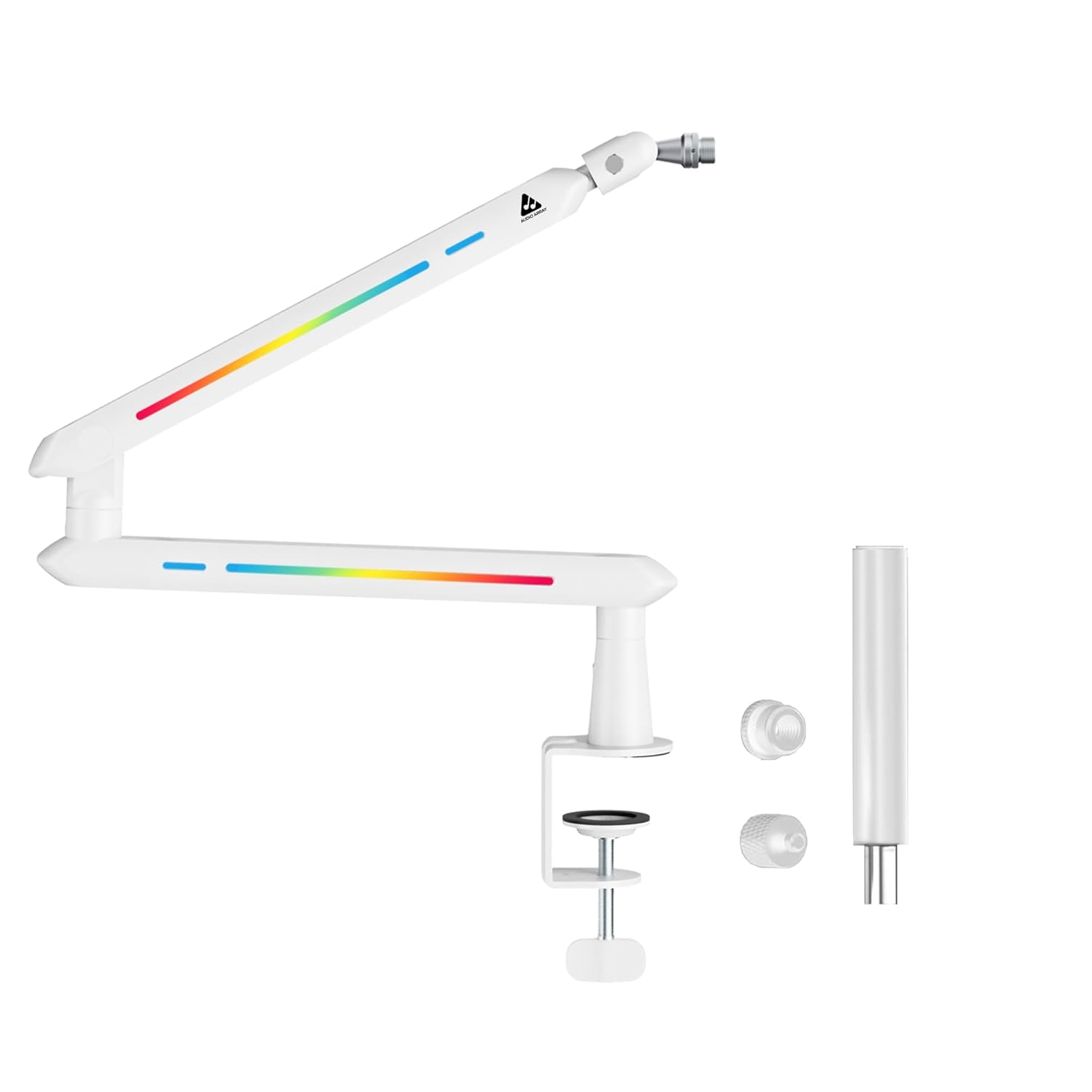 Enhance Your Audio Setup with the Audio Array AA-19WL RGB Low Profile Boom Arm Stand