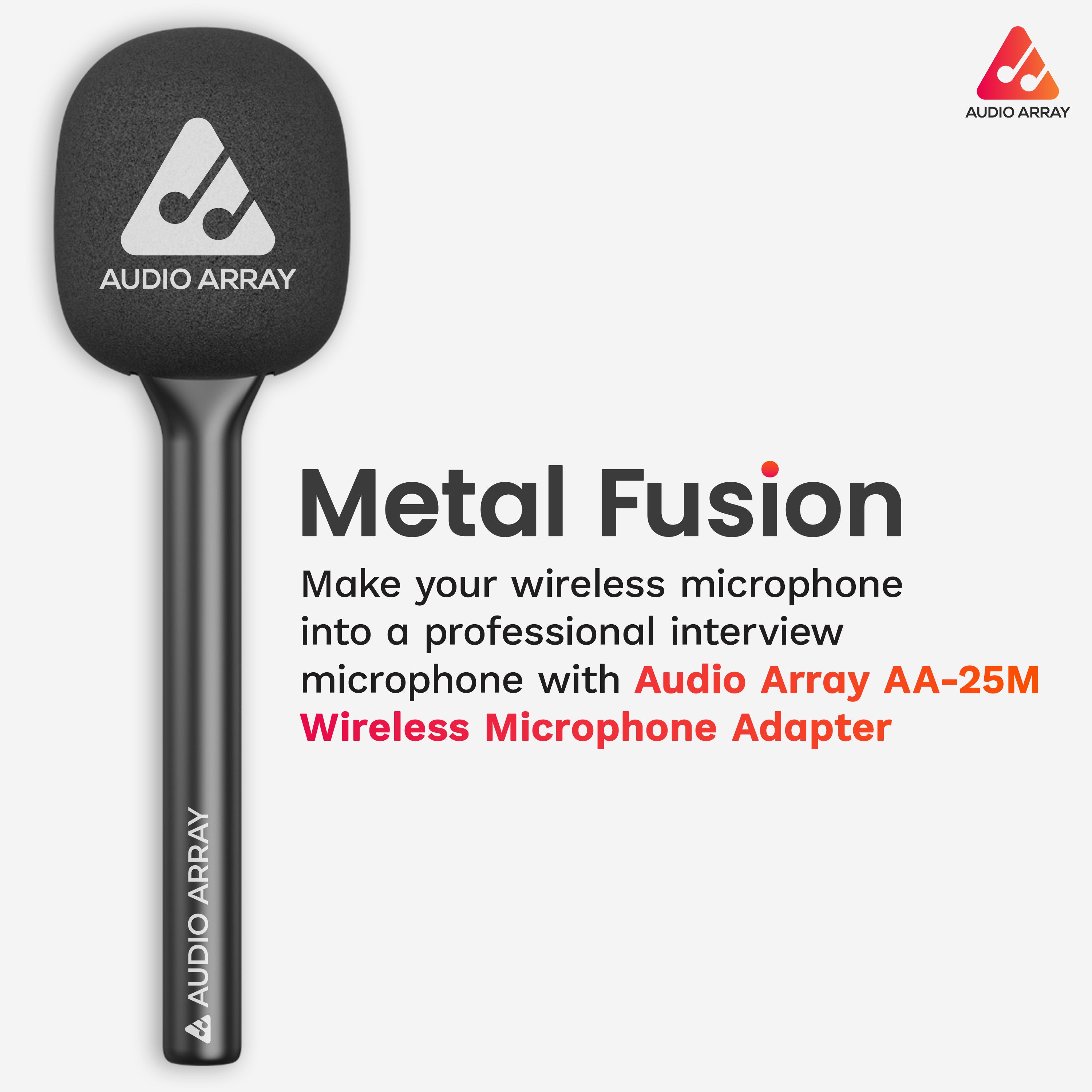 Audio Array AA-25 Metal Handheld Microphone