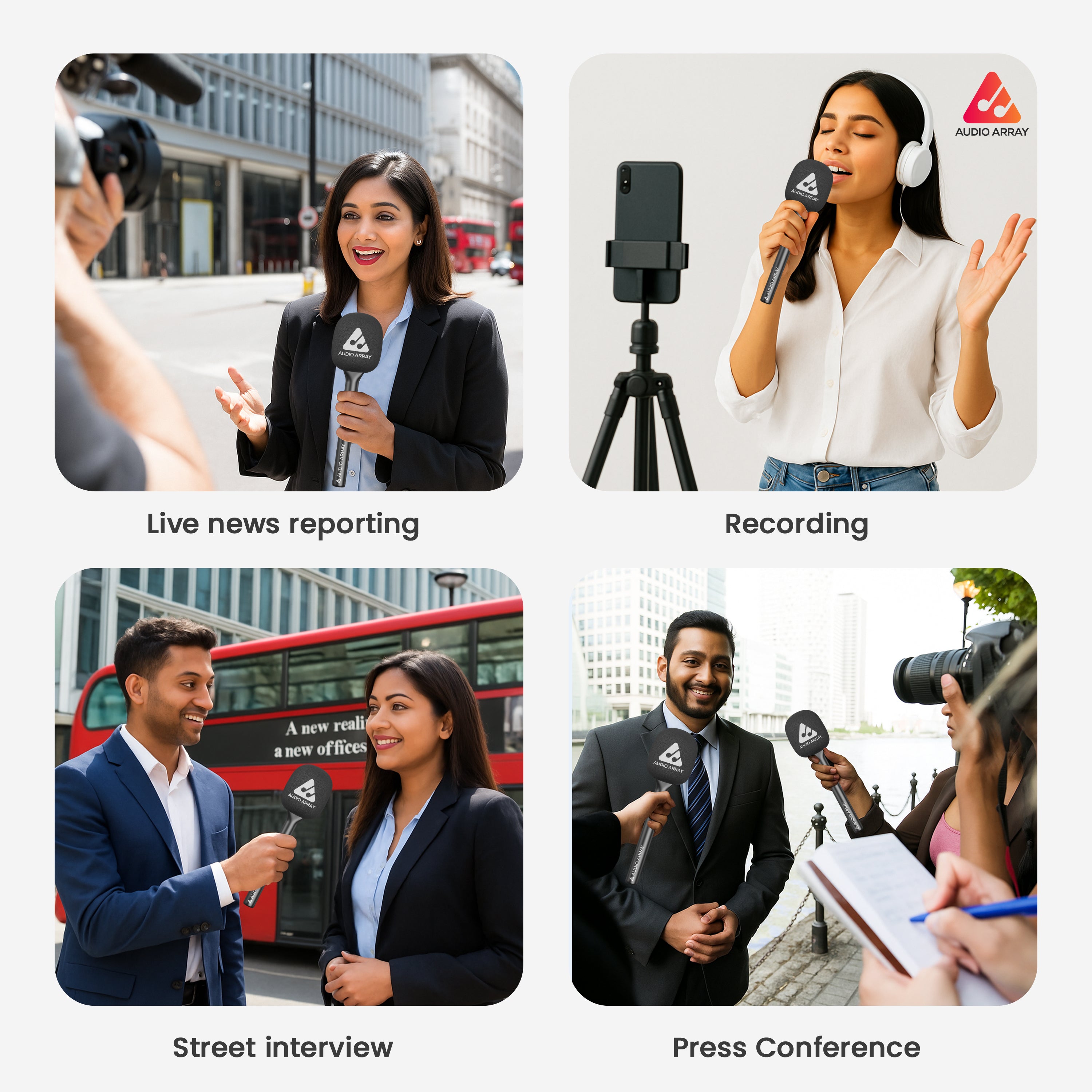 Audio Array AA-25 Metal Handheld Microphone