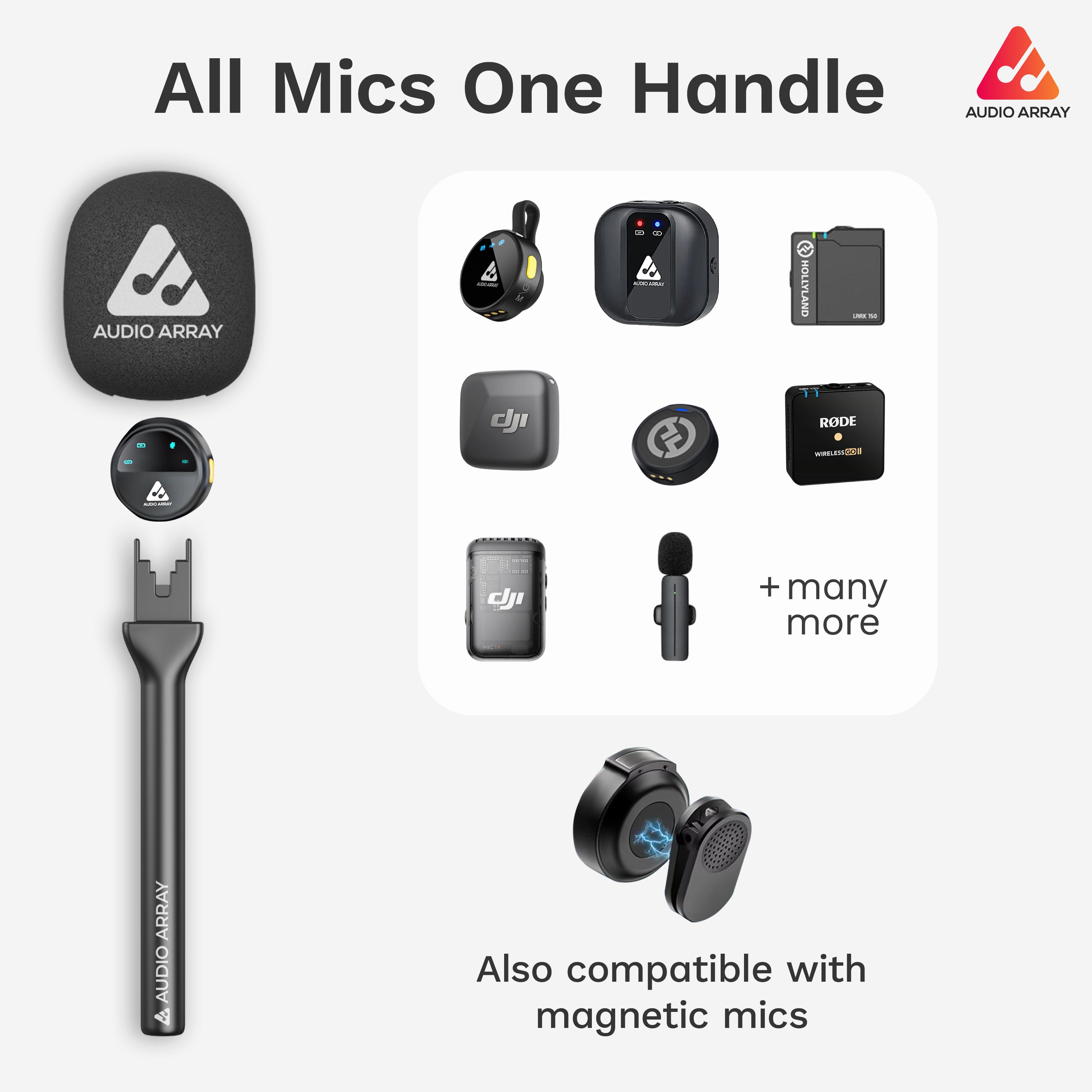 Audio Array AA-25 Metal Handheld Microphone