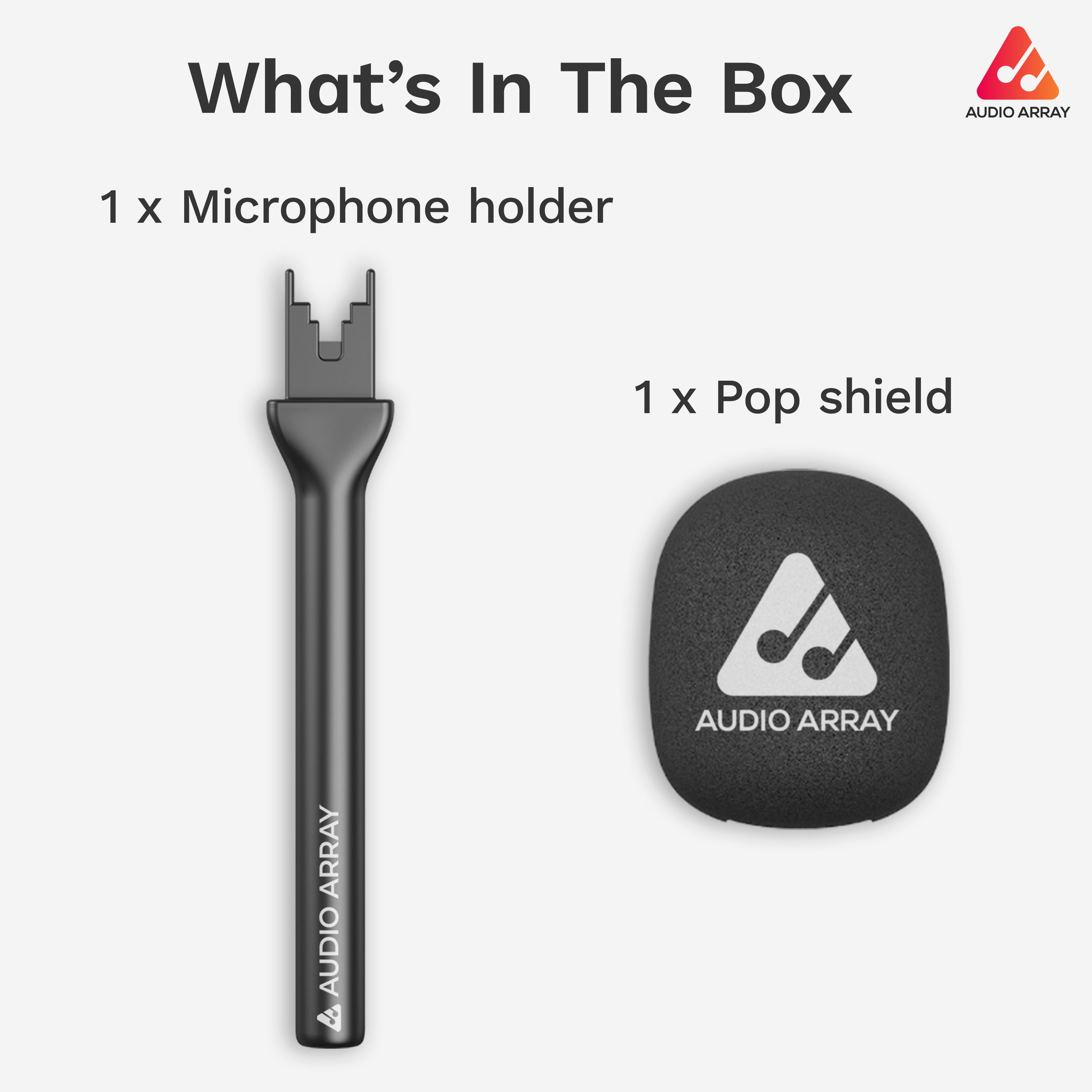 Audio Array AA-25 Metal Handheld Microphone