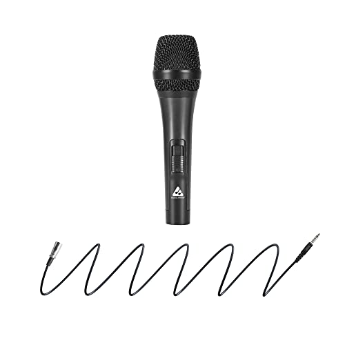 AM-C27 XLR to TRS Unidirectional Dynamic Handheld Karaoke Microphone sound