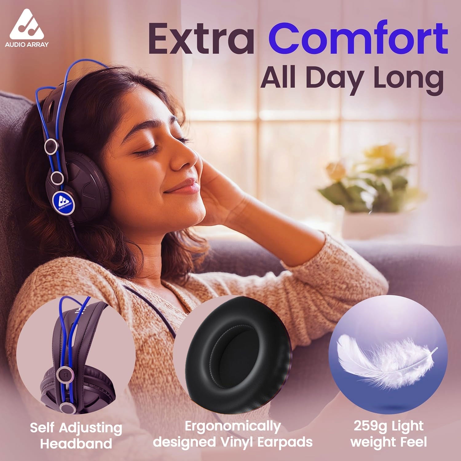 Premium Headphone Set (AH-60-BL + AH-60-RD)