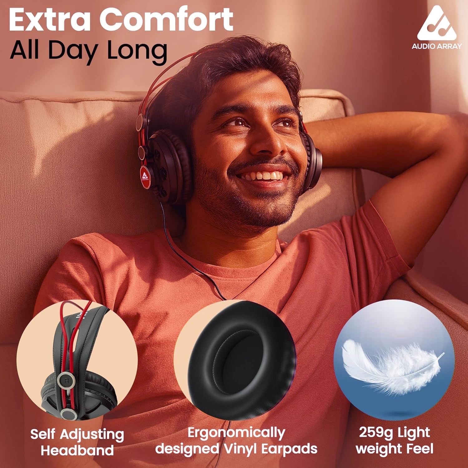 Premium Headphone Set (AH-60-BL + AH-60-RD)