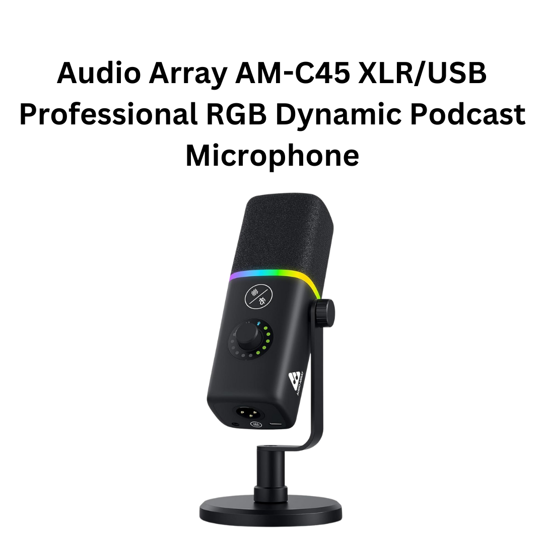 RGB Gaming Bundle For Streamers - Sound Card + Dynamic Mic + Boom Arm