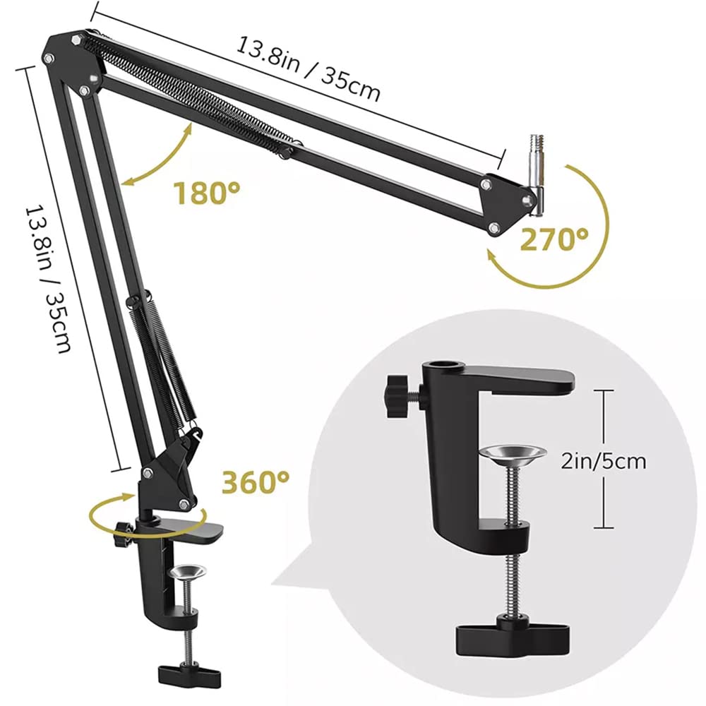 AA-05 Suspension Boom Scissor Microphone Arm Stand