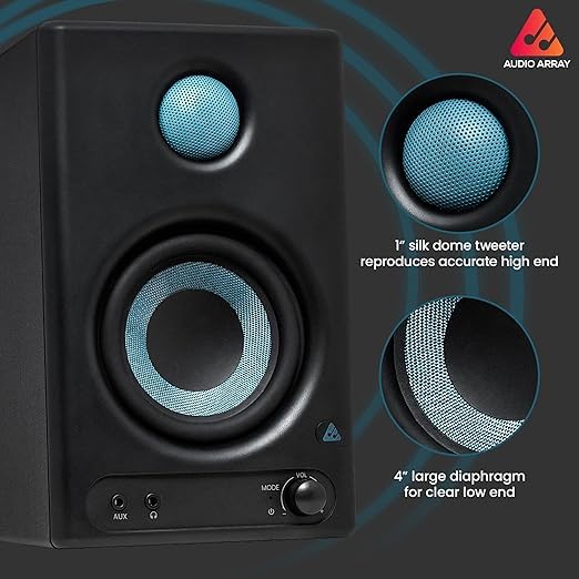 Professional Studio Monitors for Home Studio, Streaming & Gaming-UB-02
