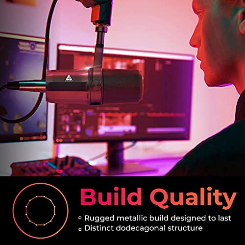 Audio Array AM-C11 XLR/USB Dynamic Podcast Microphone