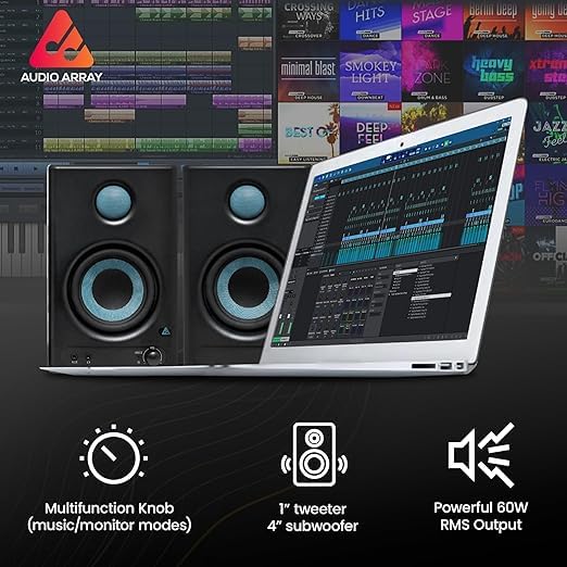 Professional Studio Monitors for Home Studio, Streaming & Gaming-UB-02