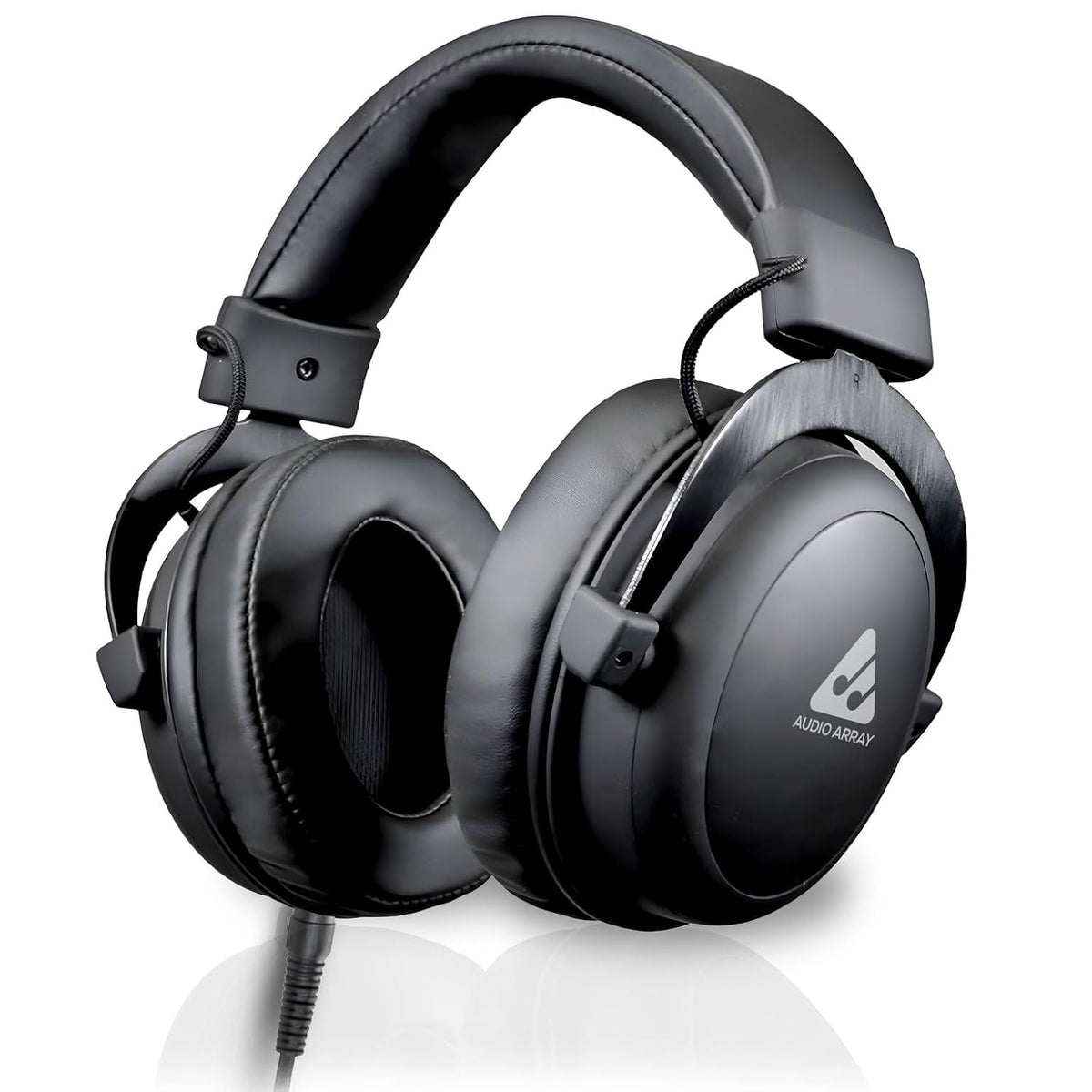 Audio Array AH-53 Pro Studio Monitoring Headphones – 53mm Driver, 64Ω, Closed-Back, 5Hz–30kHz, 4m Cable