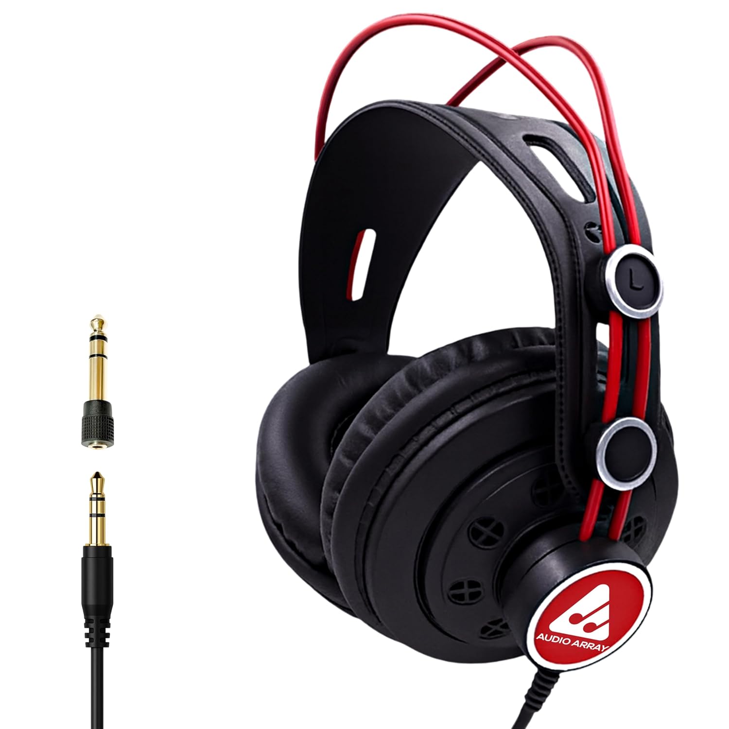 AH-60-RD Semi-Open Back Over-Ear Live Monitoring Headphones