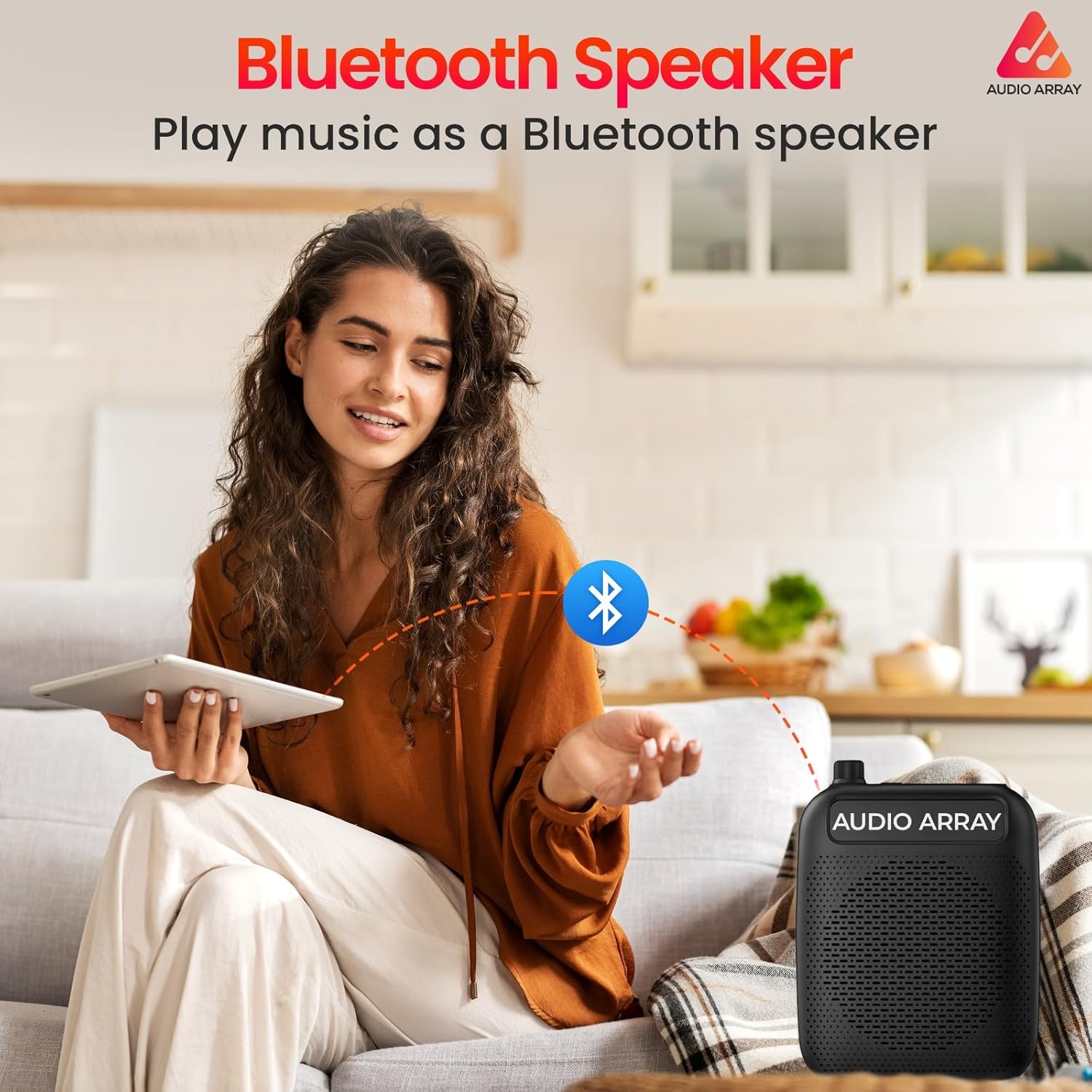 Audio Array AM-W47 Wireless Voice Amplifier with Bluetooth 5.3