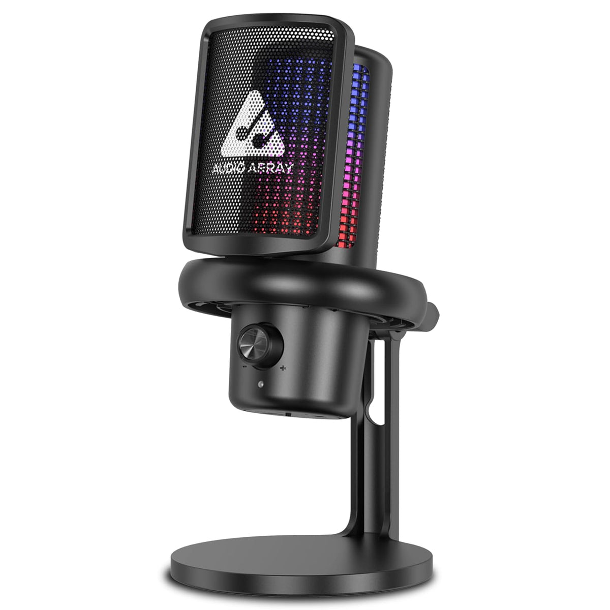 Audio Array AM-C53 USB Condenser Microphone – 24-Bit/192kHz, AI Noise Cancellation, Cardioid, Direct Monitoring