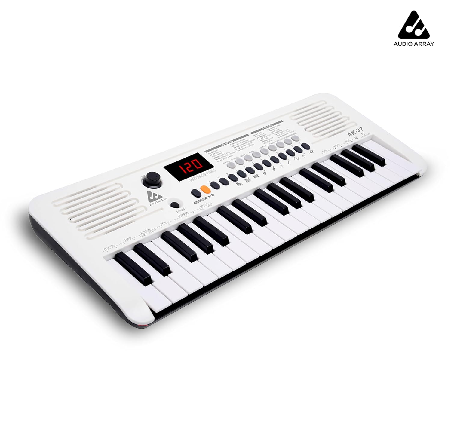 Audio Array AK-37-W White MIDI Keyboard