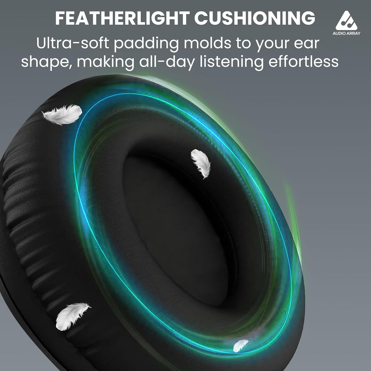 Audio Array AH-53 Studio Monitoring Headphones – 53mm Driver, 60Ω, Closed-Back, 10Hz–30kHz