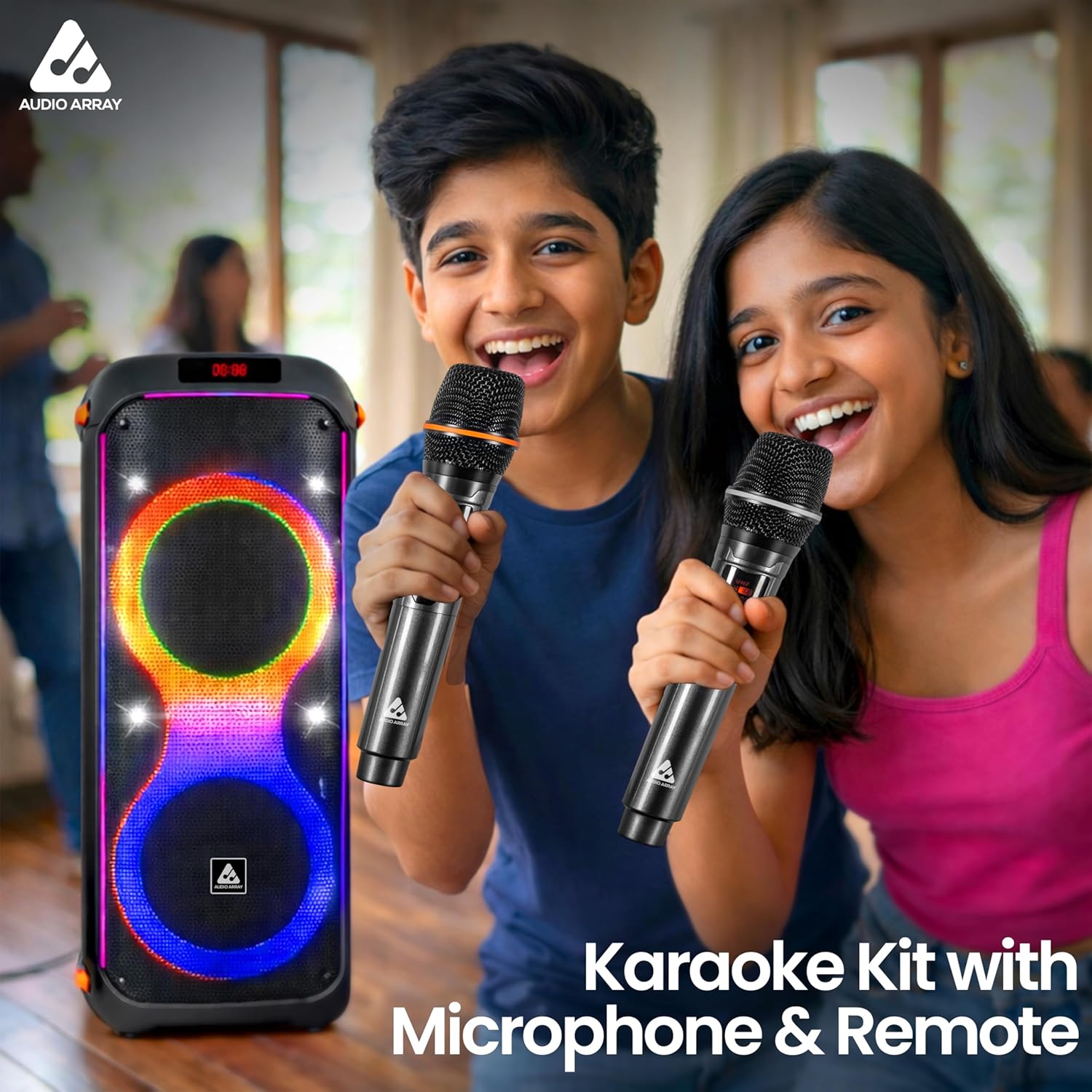 Audio Array SoniqX 160W Trolley BT Party Speaker AM-S6