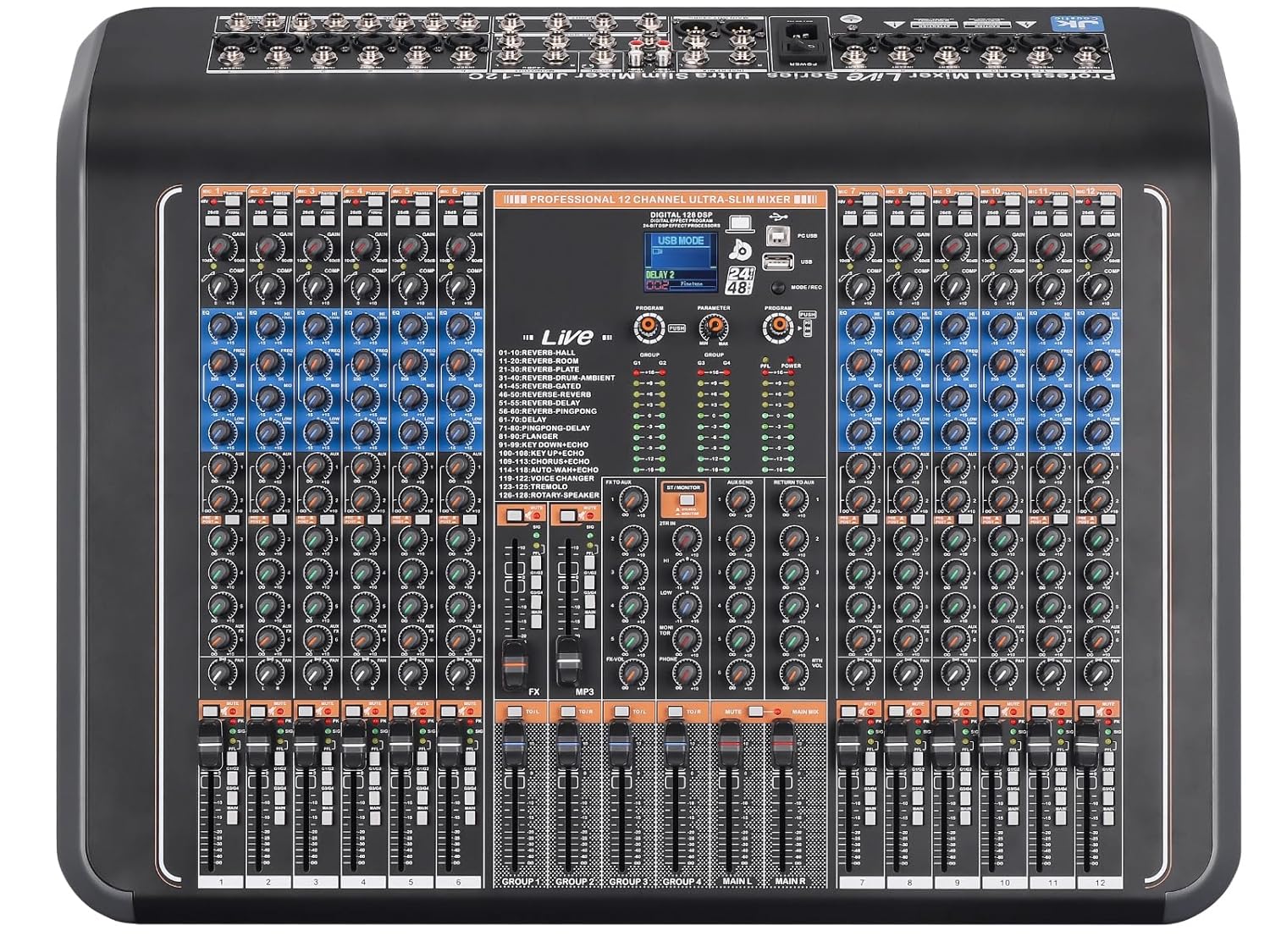 Audio Array AM-Pro 8 8 Channel Mixer