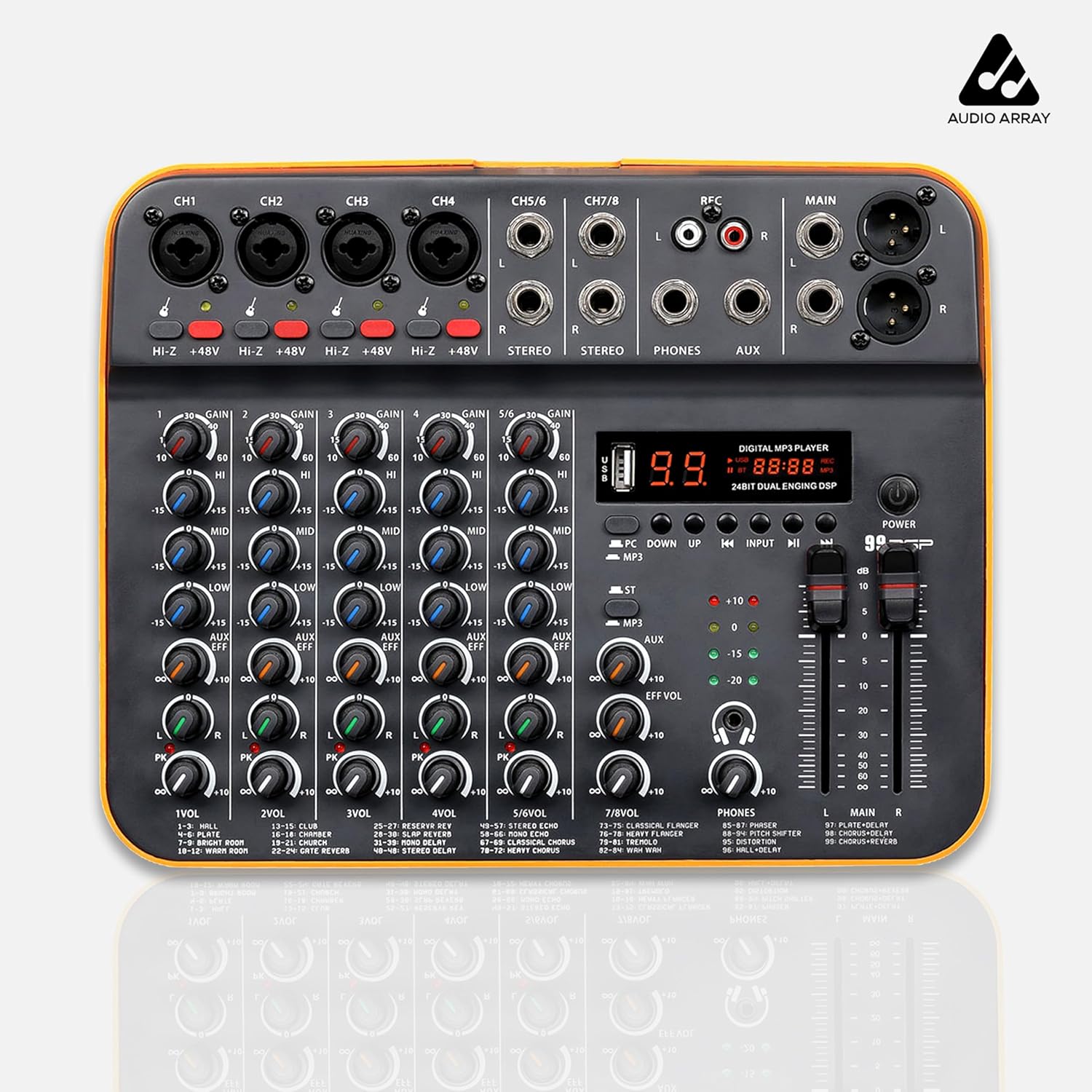 Audio Array AI-14 8 Channel mixer