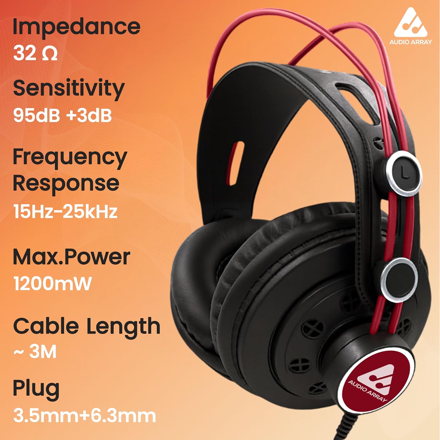 Audio Array Professional Dynamic Bundle with Headphones & Audio Interface | PB-12