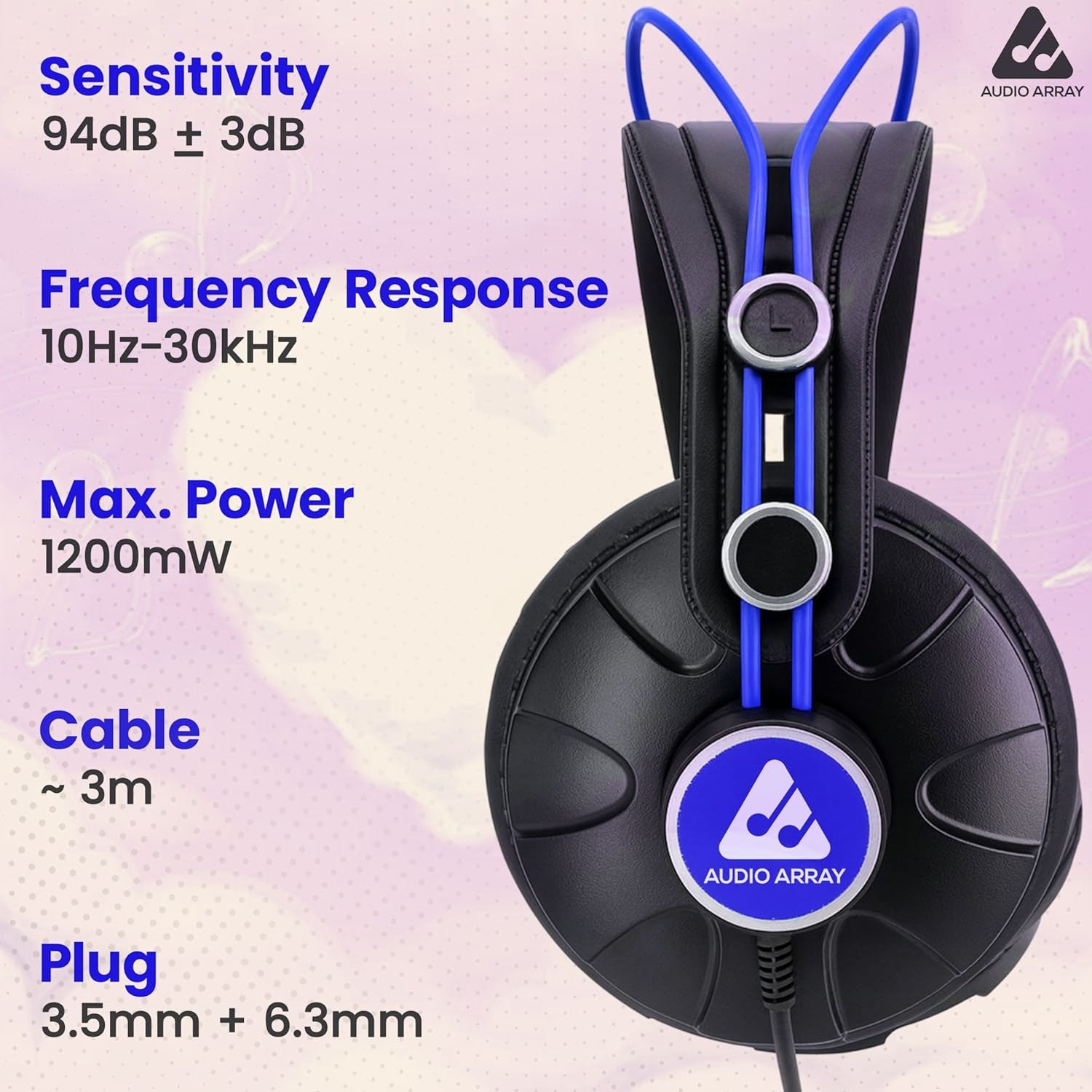 Premium Headphone Set (AH-60-BL + AH-60-RD)