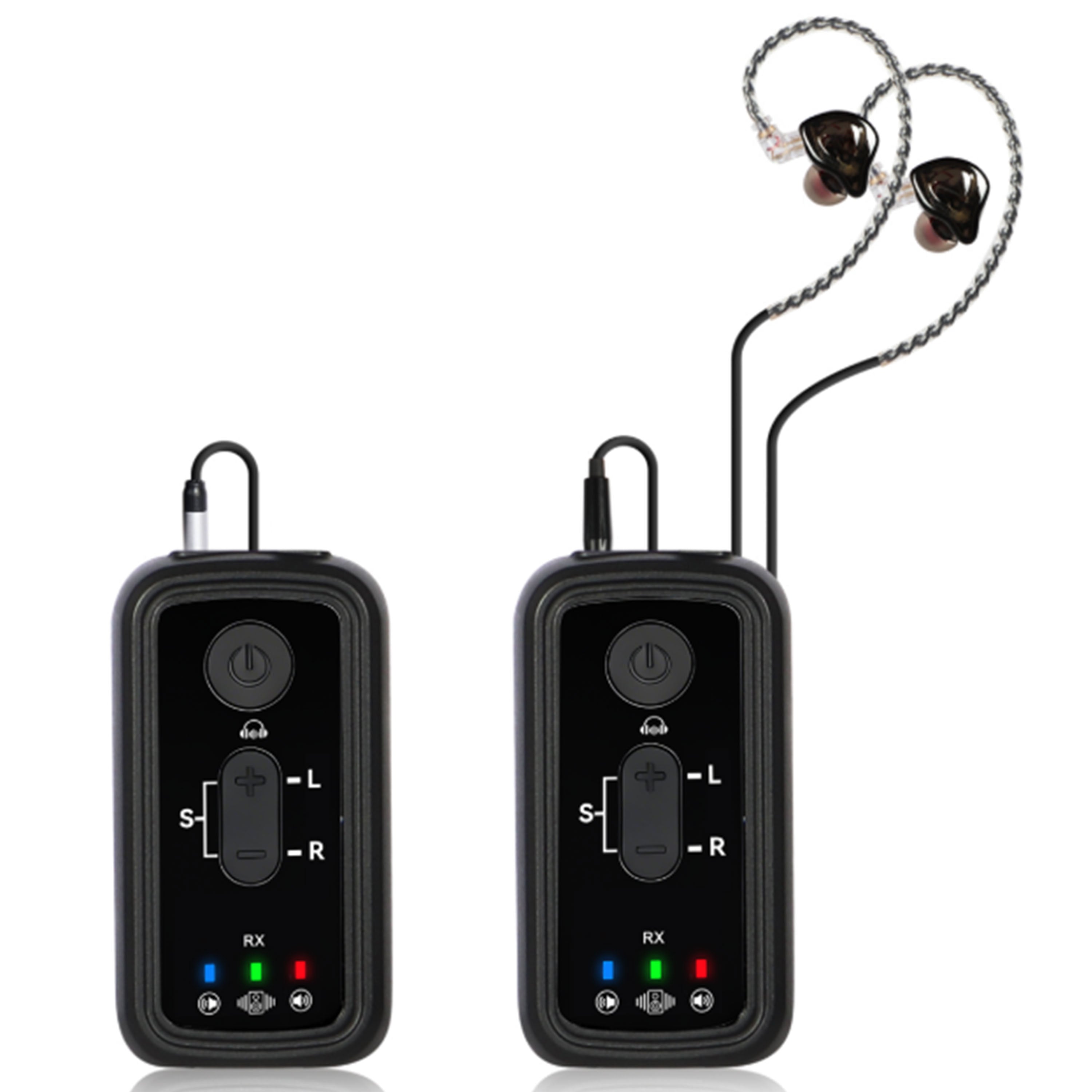 Audio Array Wireless IEM Audio System | 20-30m Range | OTG Output | for Recording & Streaming | JTG800